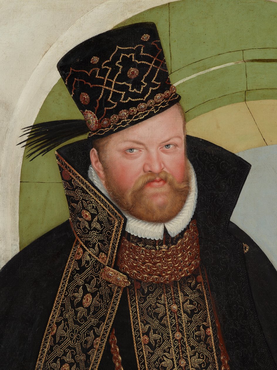 八月，萨克森选民（1526-1586） 作者 小卢卡斯·克拉纳赫