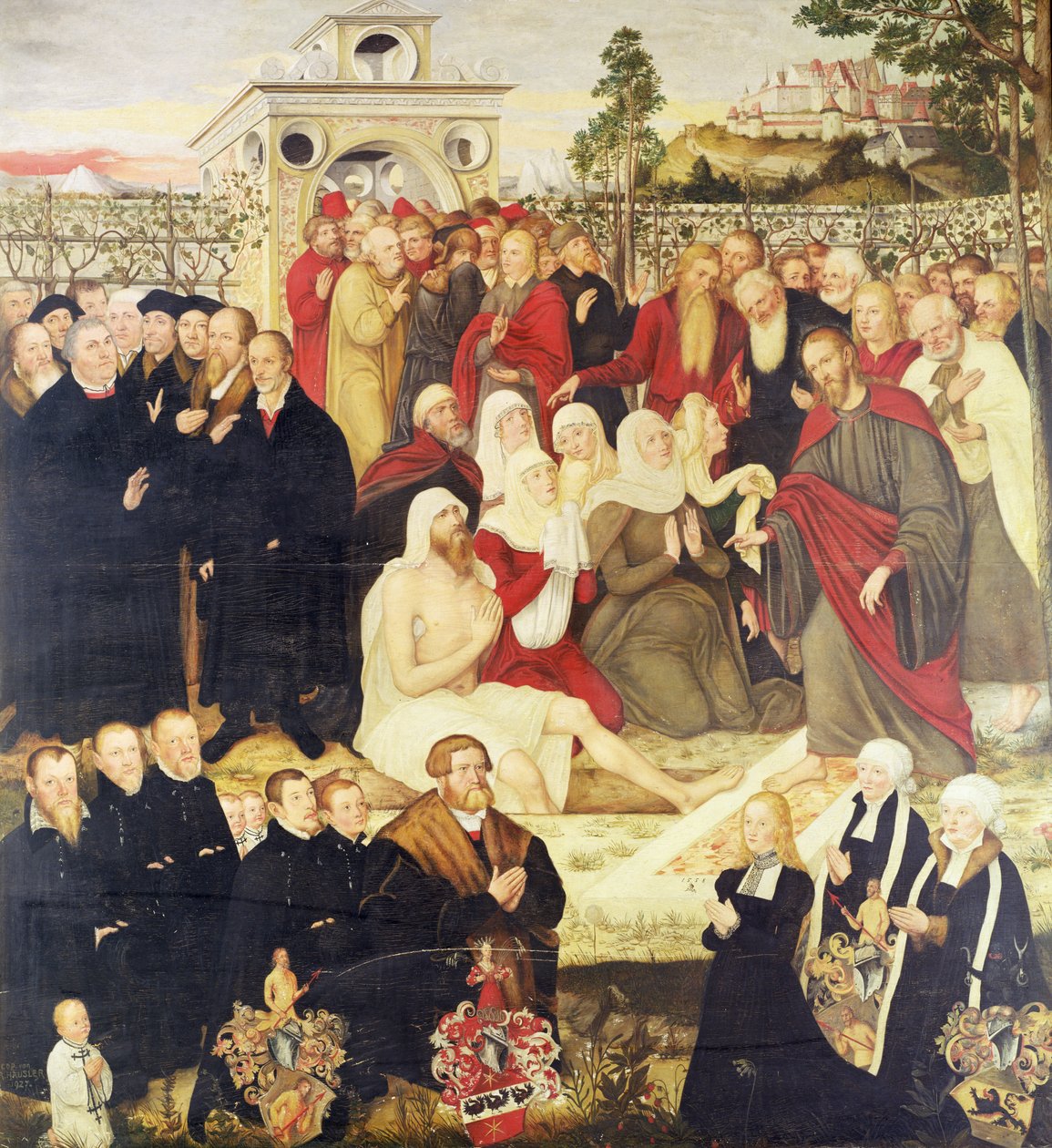 奇迹般的改革者团体（另见308463） 作者 卢卡斯·克拉纳赫（Lucas Cranach）