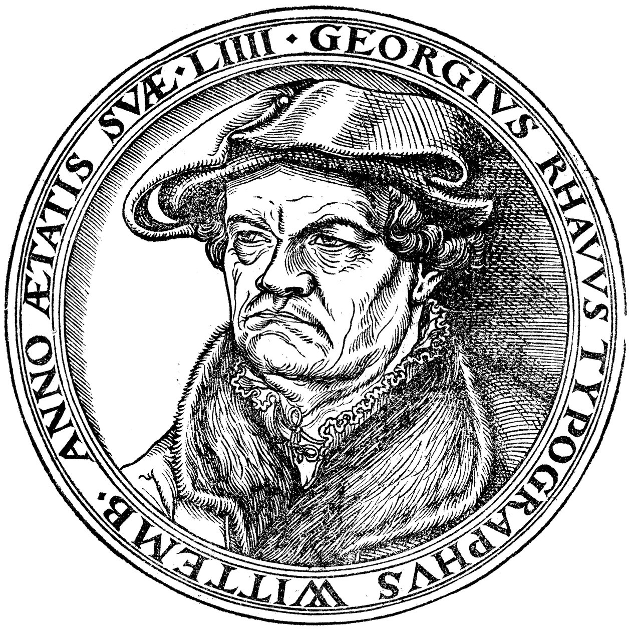 乔治·劳（Georg Rhau）（1488-1548） 作者 卢卡斯·克拉纳赫