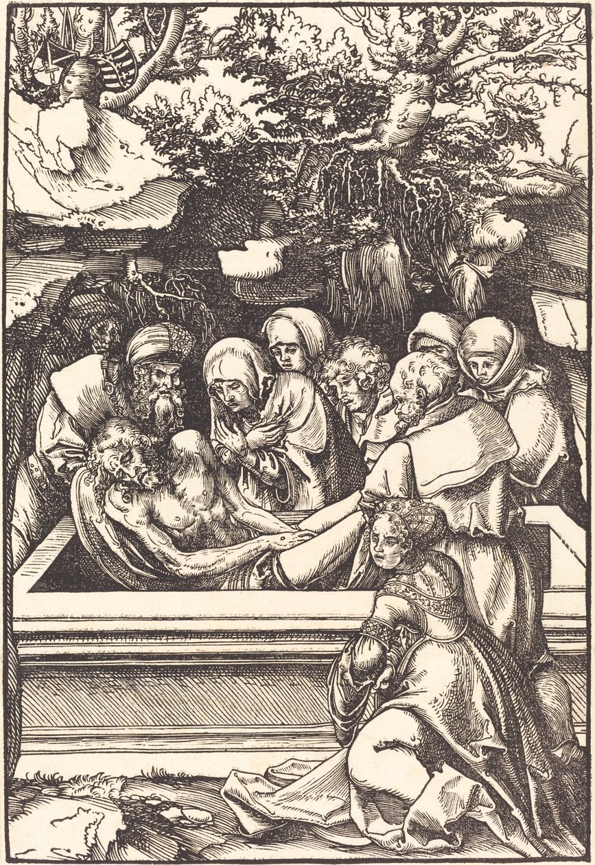 埋葬》（The Entombment 作者 卢卡斯·克拉纳赫