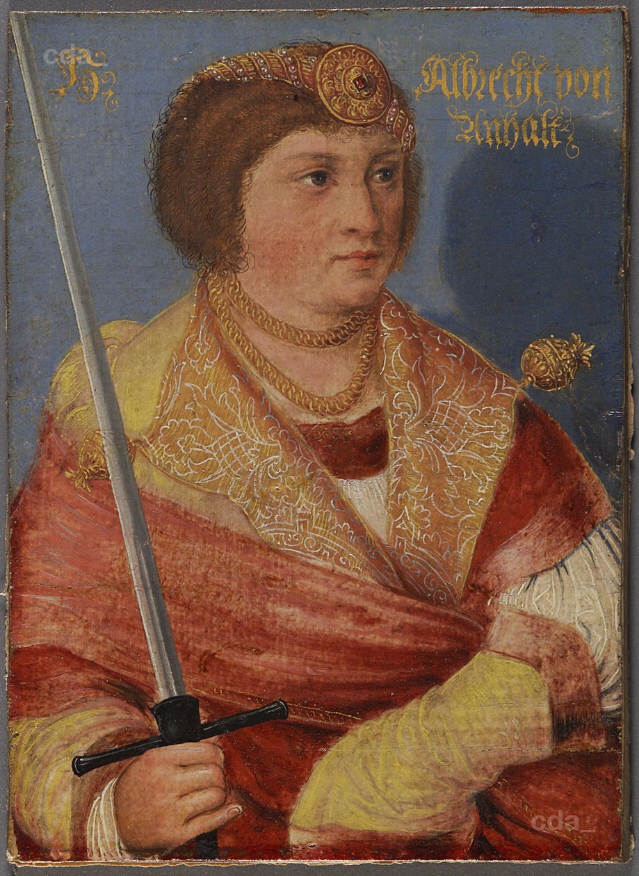 选帝侯阿尔布雷希特三世 作者 卢卡斯·克拉纳赫（Lucas Cranach）