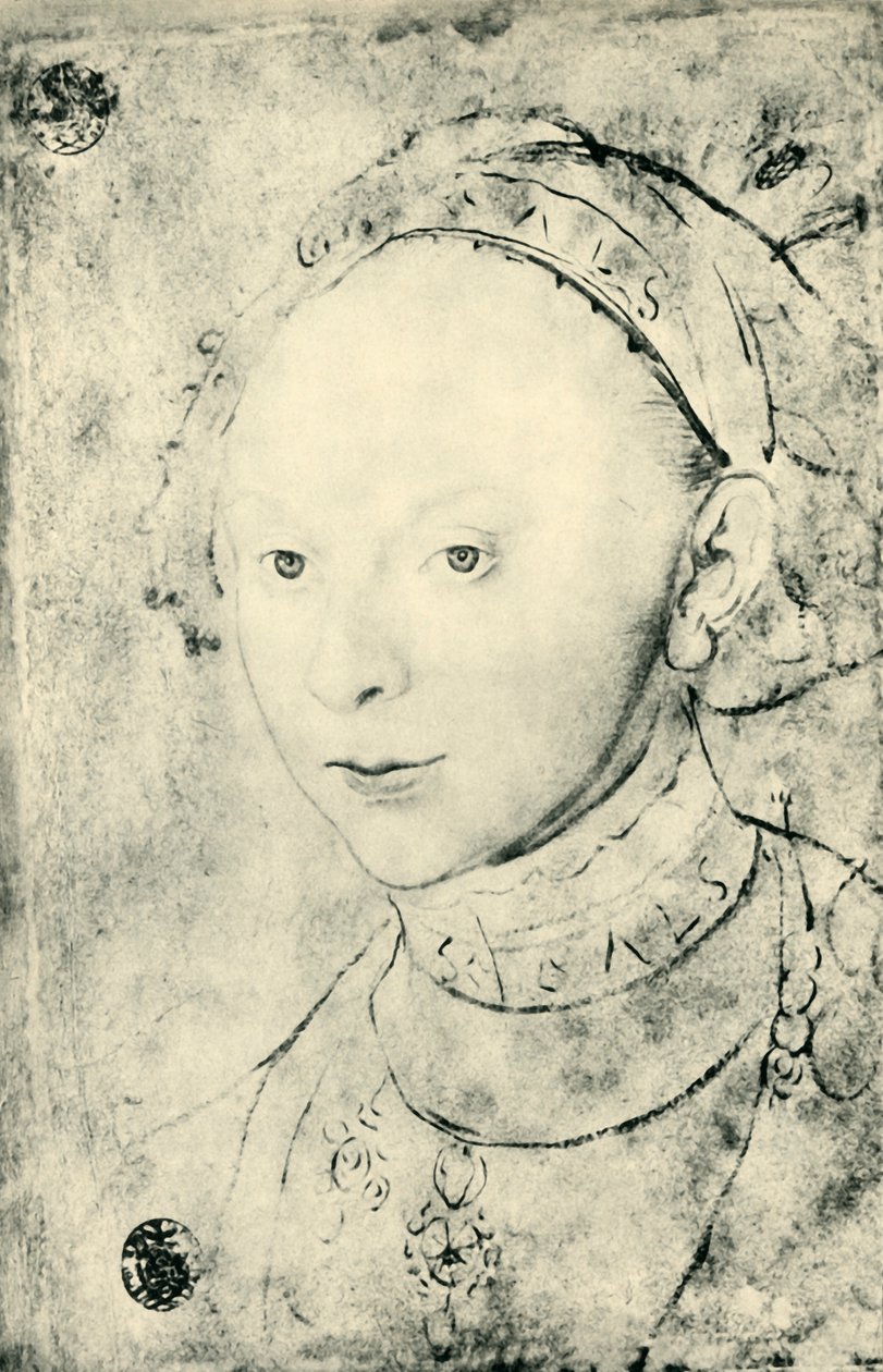 布伦瑞克（Brunswick-Grubehagen）的凯瑟琳（Catherine），1540年，1943年。 作者 卢卡斯·克拉纳赫（Lucas Cranach）