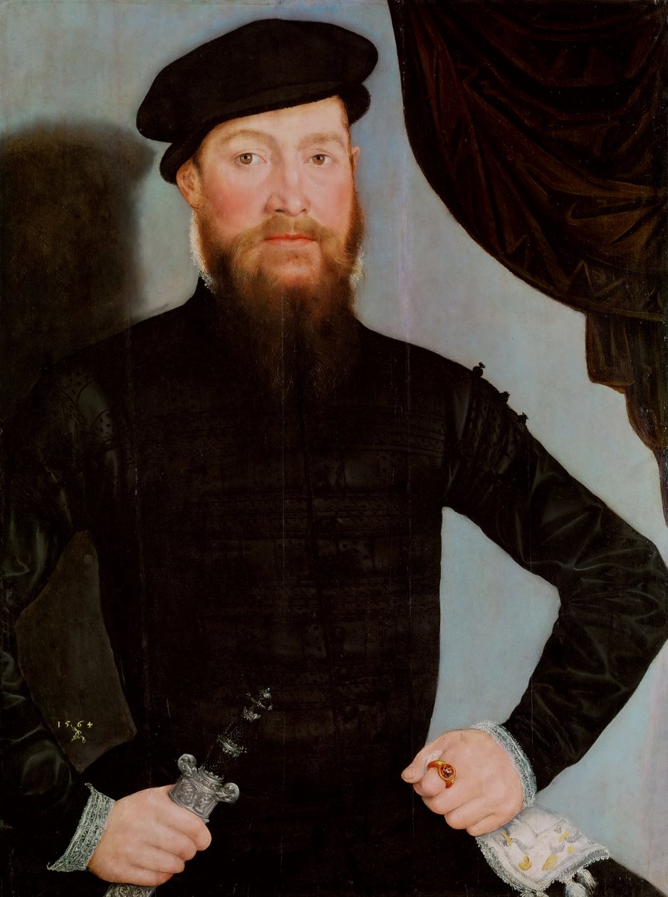 德语： 男性肖像 男性肖像 作者 卢卡斯·克拉纳赫（Lucas Cranach）