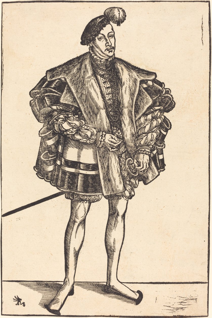 约翰-威廉，萨克森-科堡公爵 作者 卢卡斯·克拉纳赫（Lucas Cranach）