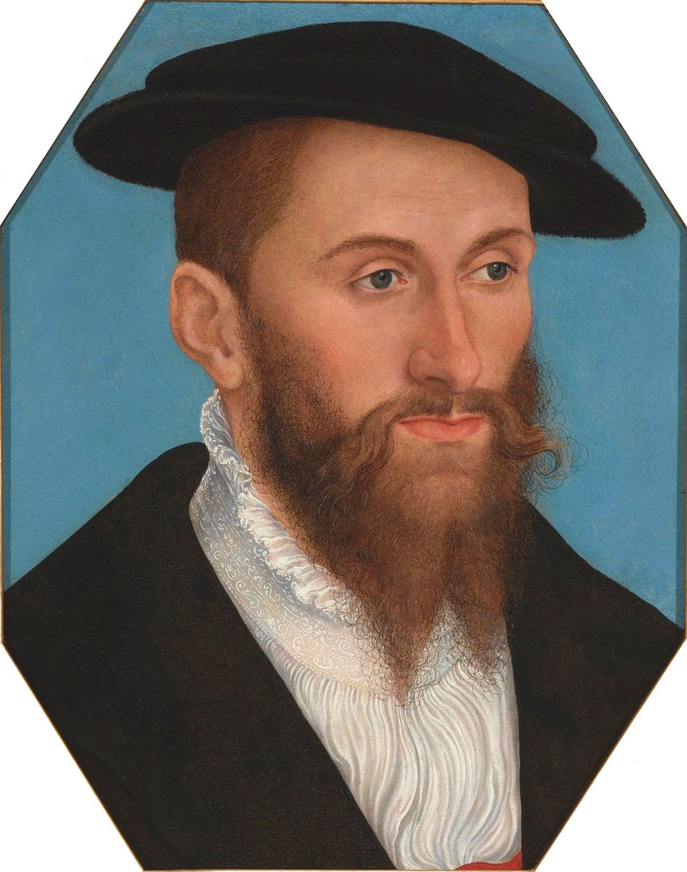一个人的肖像 作者 卢卡斯·克拉纳赫（Lucas Cranach）