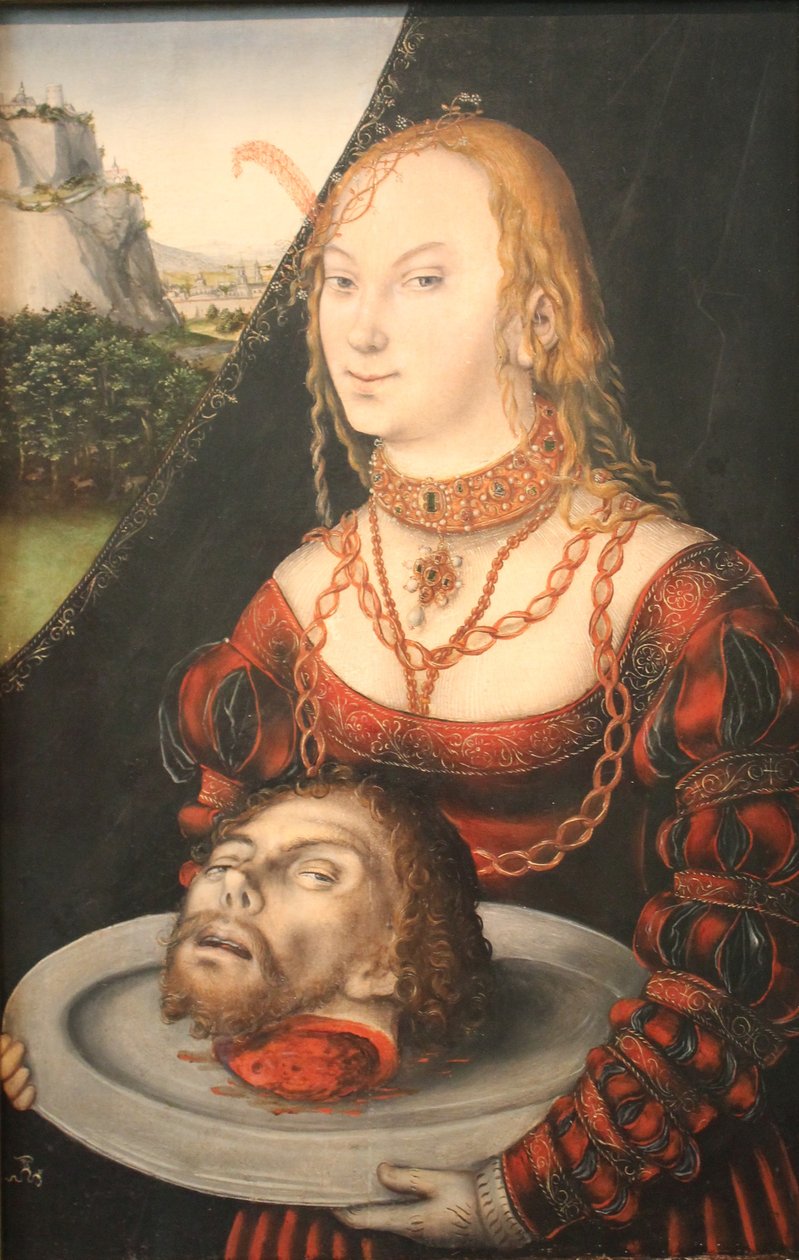 莎乐美 作者 卢卡斯·克拉纳赫（Lucas Cranach）