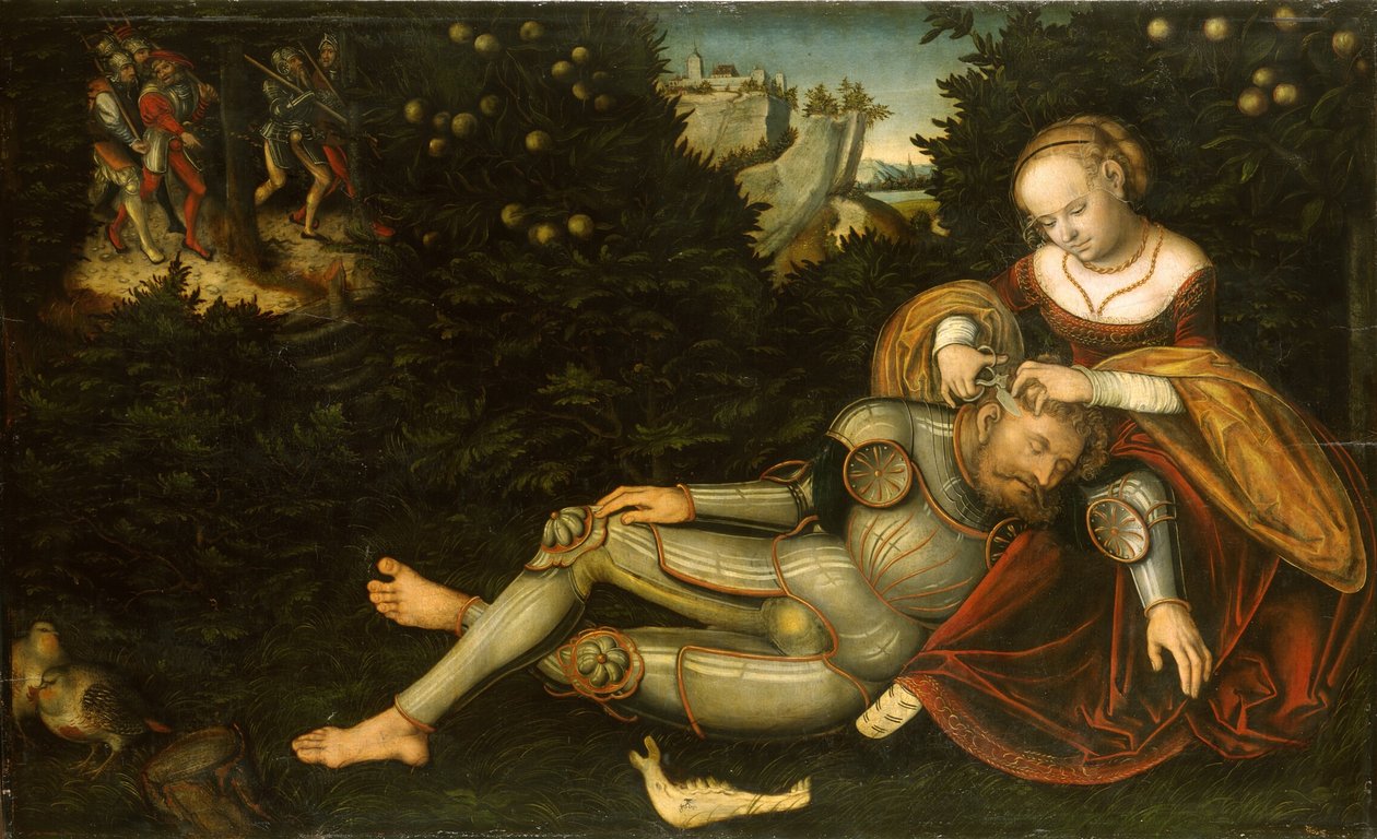参孙和德里拉 作者 卢卡斯·克拉纳赫（Lucas Cranach）