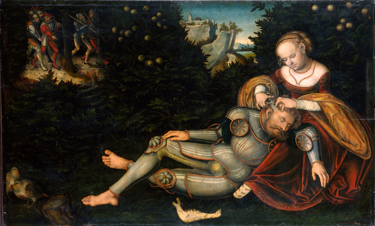 参孙和德里拉 作者 卢卡斯·克拉纳赫（Lucas Cranach）