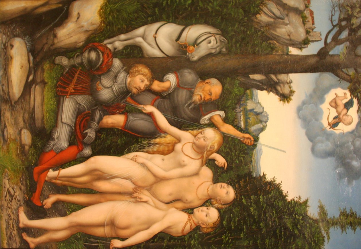 巴黎审判 作者 卢卡斯·克拉纳赫（Lucas Cranach）
