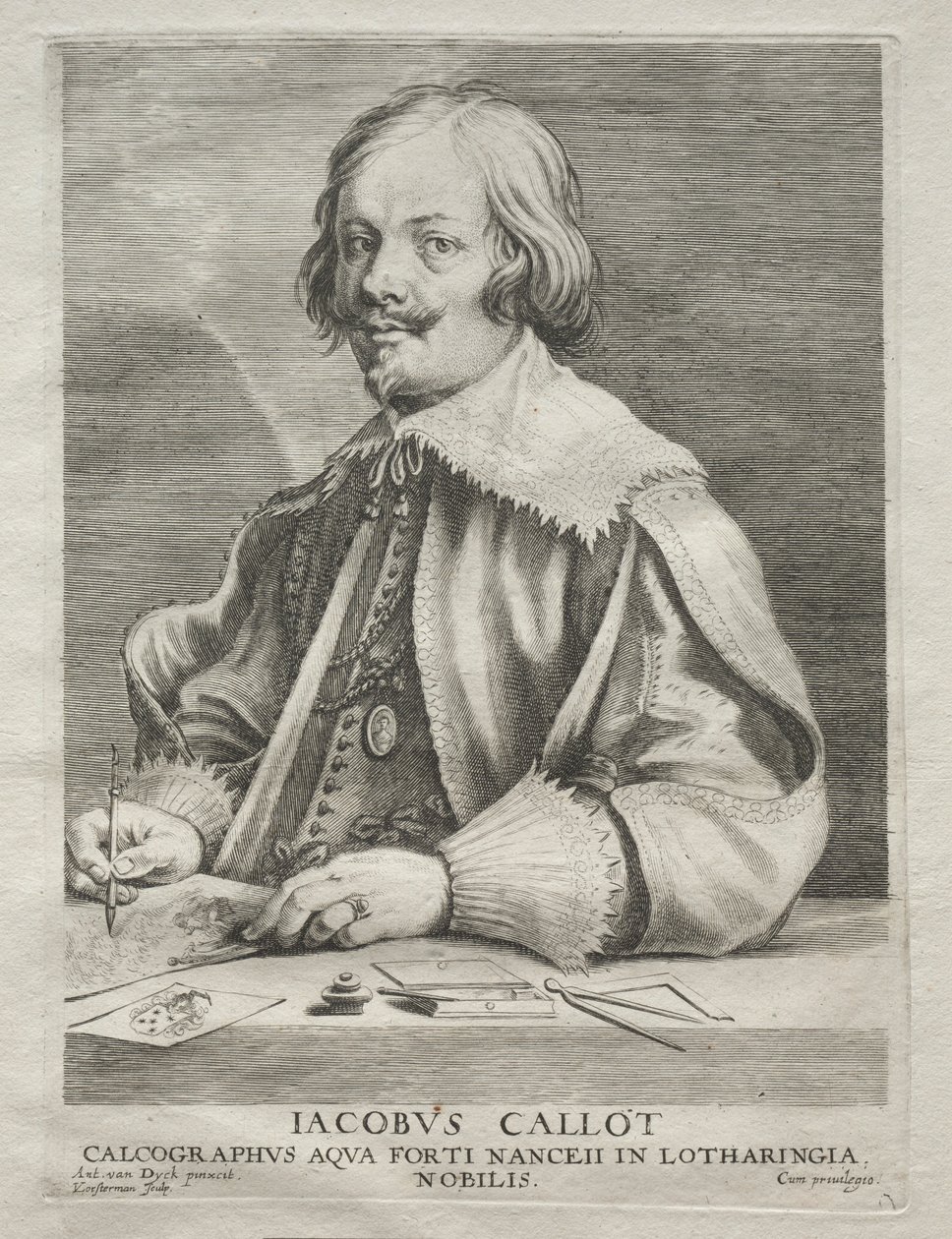 雅克·卡洛（Jacques Callot）。 作者 卢卡斯·埃米尔·沃斯特曼