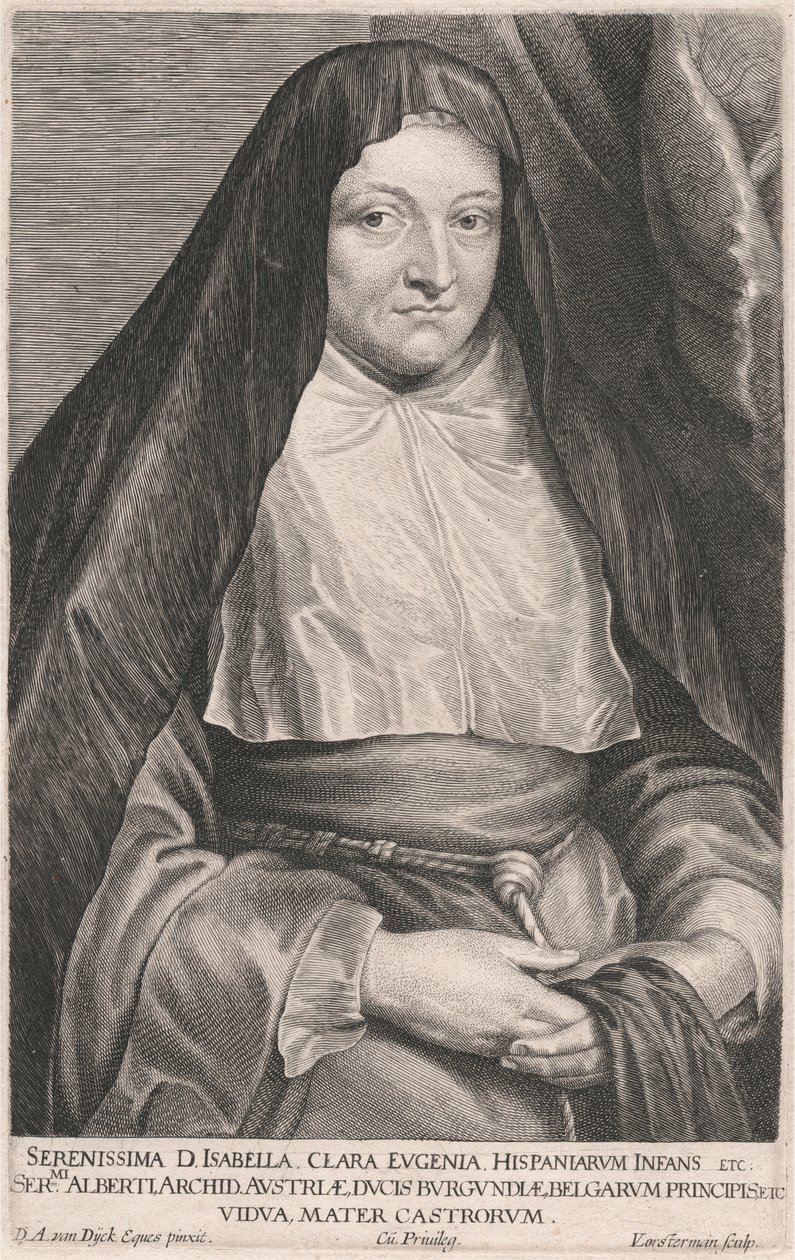 Serenissima D.Isabella Clara Eugenia, Hispaniarum Infans 等。 作者 卢卡斯·沃斯特曼
