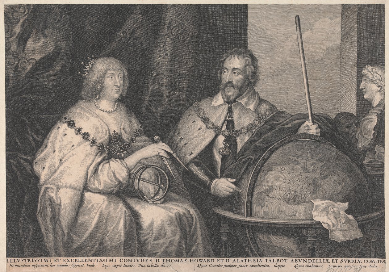 Thomas Howard, 21st Earl of Arundel and Alethea Howard (née Talbot), 13th Baroness Furnival, Countess of Arundel   1447926   zh       chinese Successfully Translated  Original: Pimelea longifolia (Thymelaeaceae) - Plate 543, Banks Florilegium, c.1771-84 (c 作者 卢卡斯·沃斯特曼