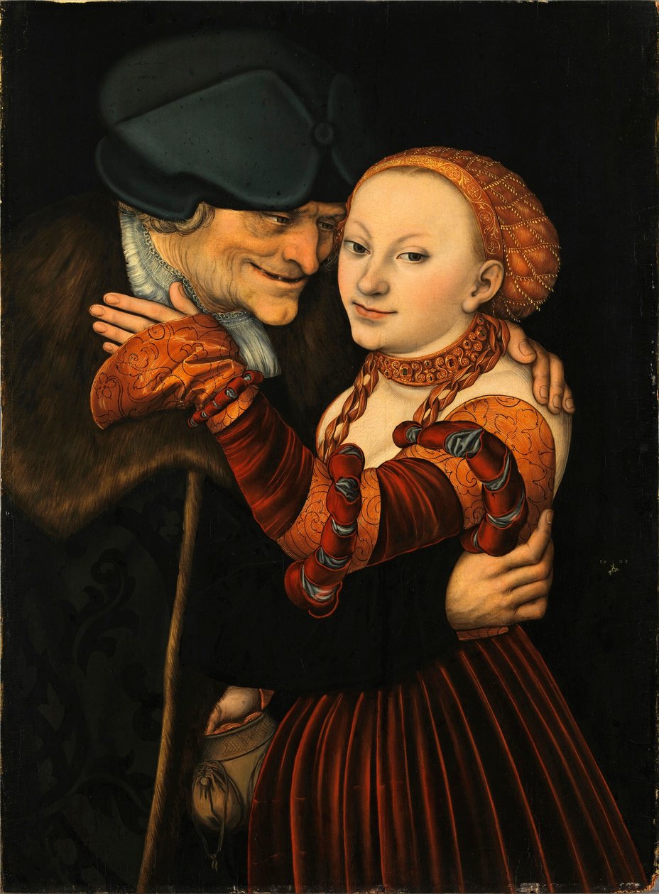 "卢卡斯-克拉纳赫（Lucas Cranach）（1472-1553）的画作，1528年--木板油画--尺寸77x57厘米，克罗纳赫弗拉恩基斯画廊。 作者 老卢卡斯·克拉纳赫