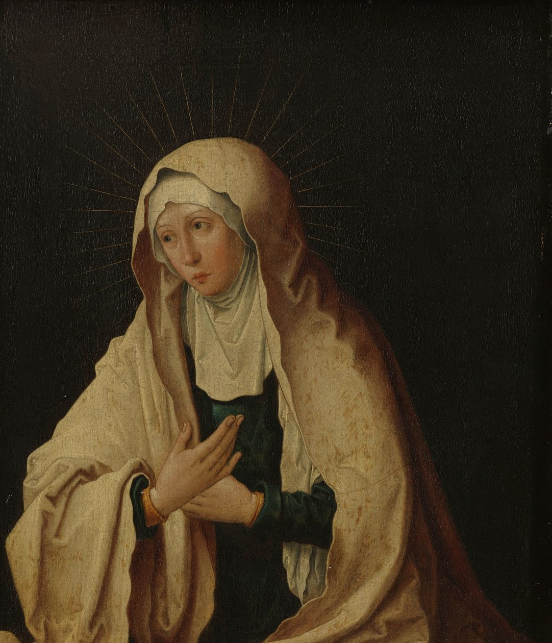 圣母玛利亚 作者 Lucas van Leyden（复制后）