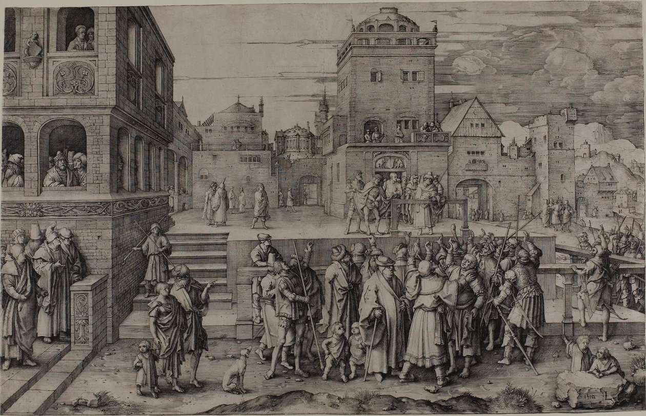 大型《同类相爱》（Ecce Homo 作者 卢卡斯·范·莱登