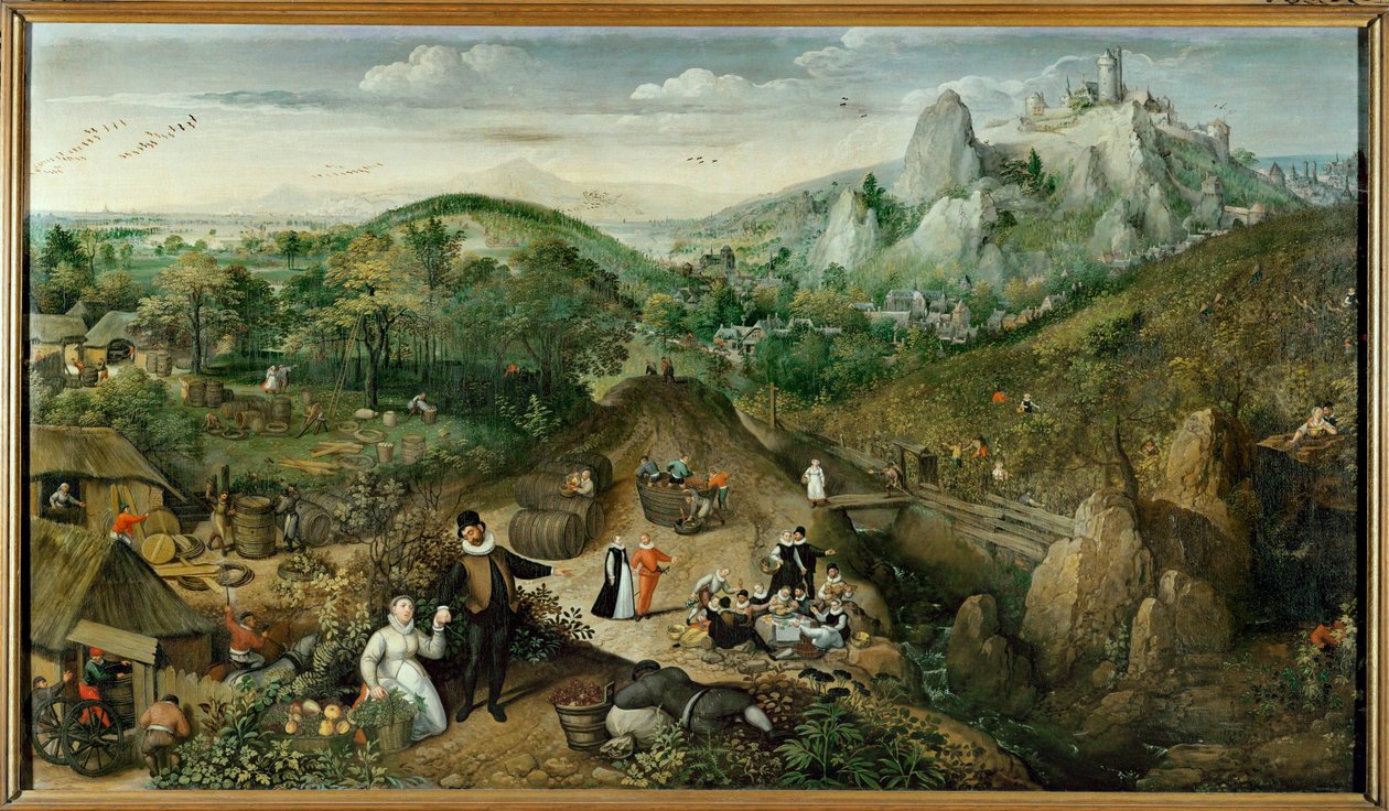 秋季 作者 卢卡斯·范·瓦肯博赫