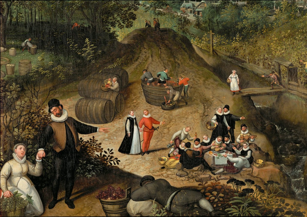 秋景 作者 卢卡斯·范·瓦肯博赫