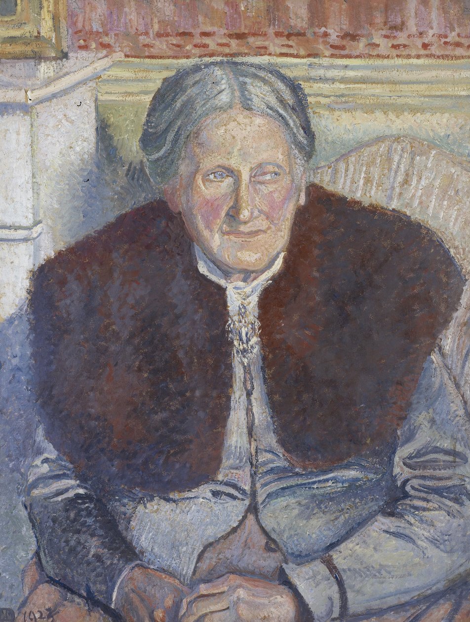 卡米尔皮萨罗夫人，1923年 作者 卢西安·皮萨罗（Lucien Pissarro）