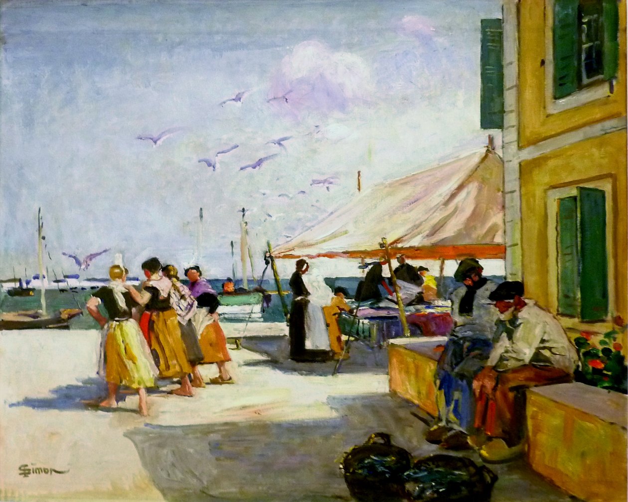  Quai de Kerity 作者 露西蒙·西蒙（Lucien Simon）
