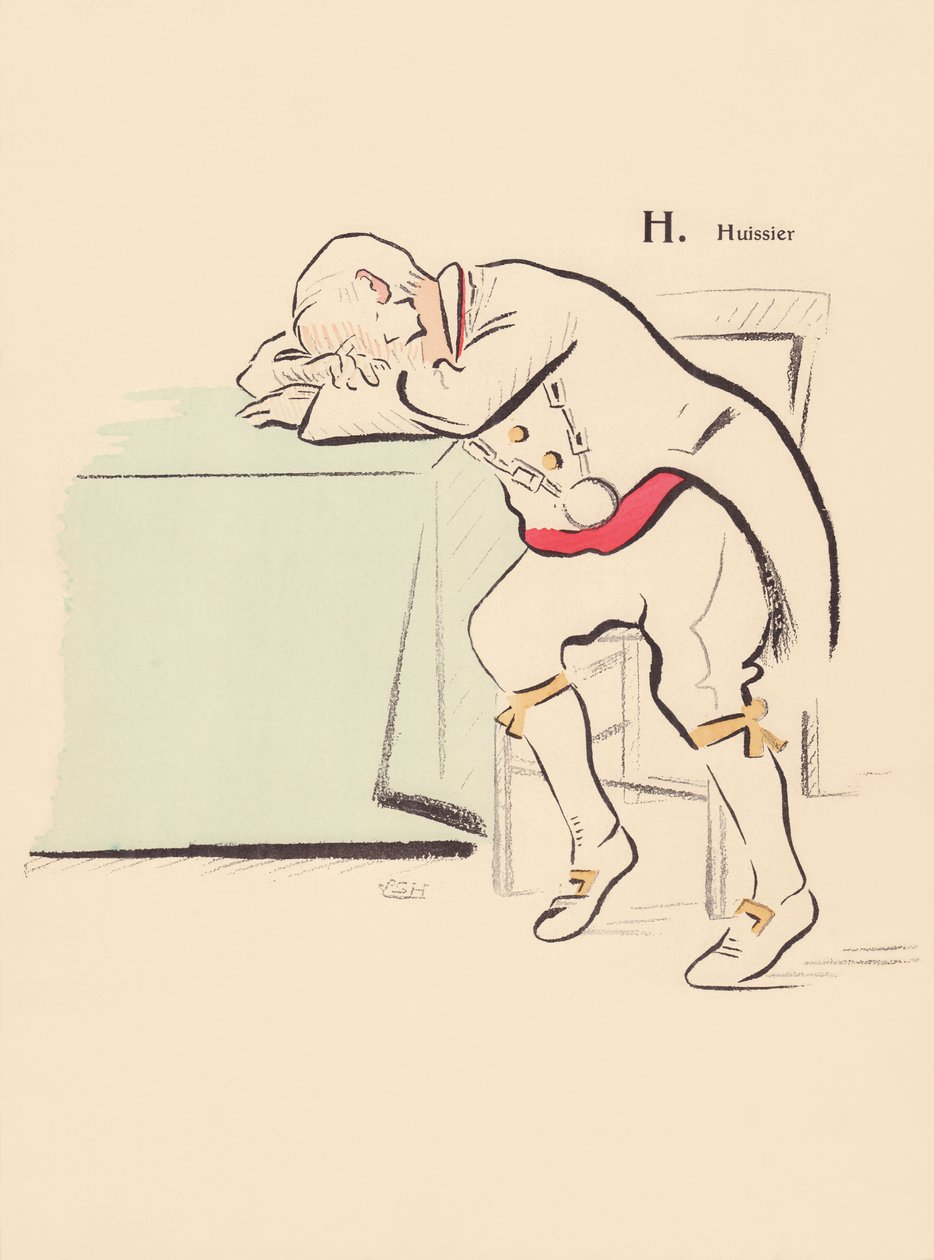 H. 执达员 作者 Lucien L.（活跃于 1904 年）Henreaux