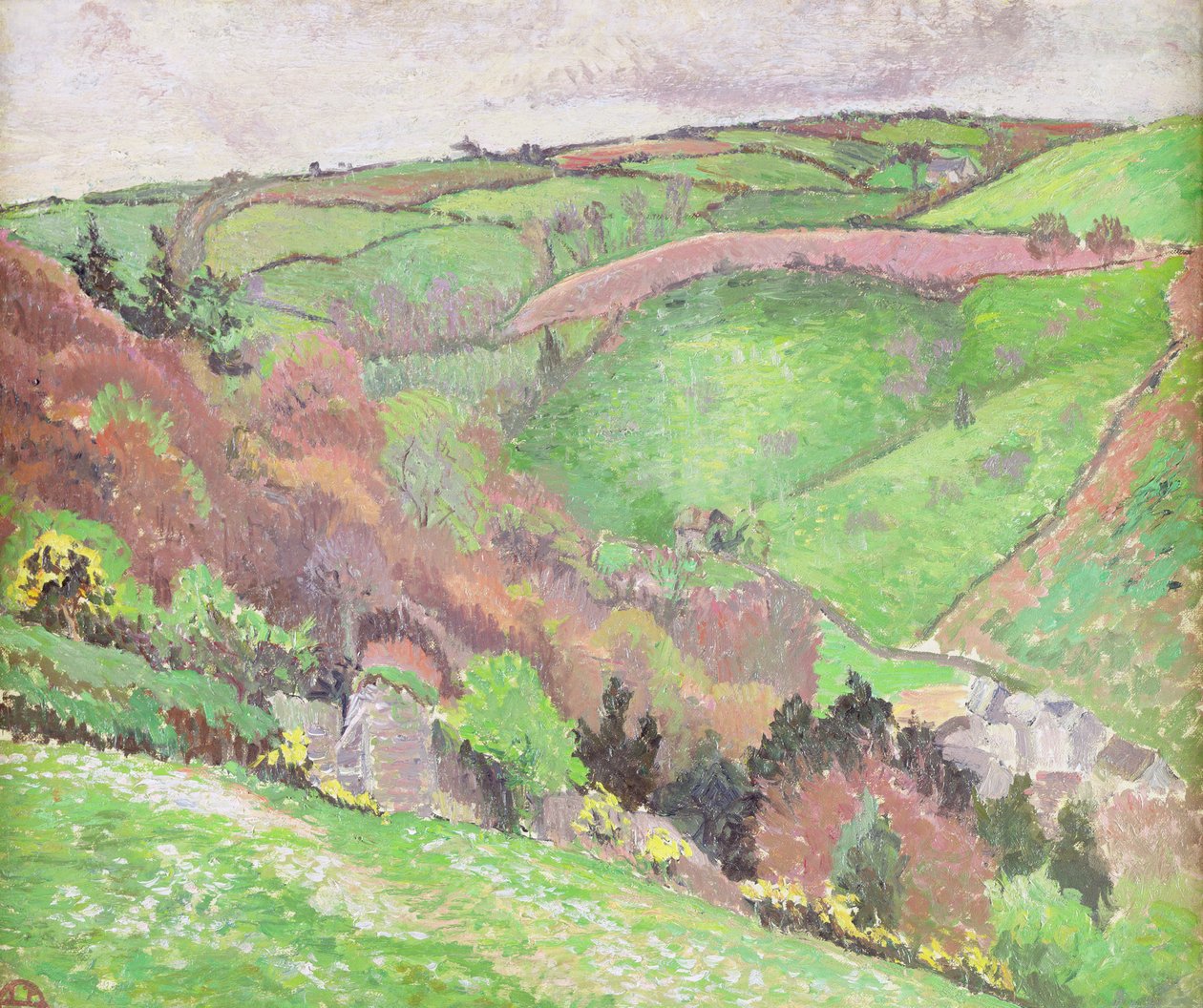 德文郡布莱克浦 作者 卢西安·皮萨罗（Lucien Pissarro）