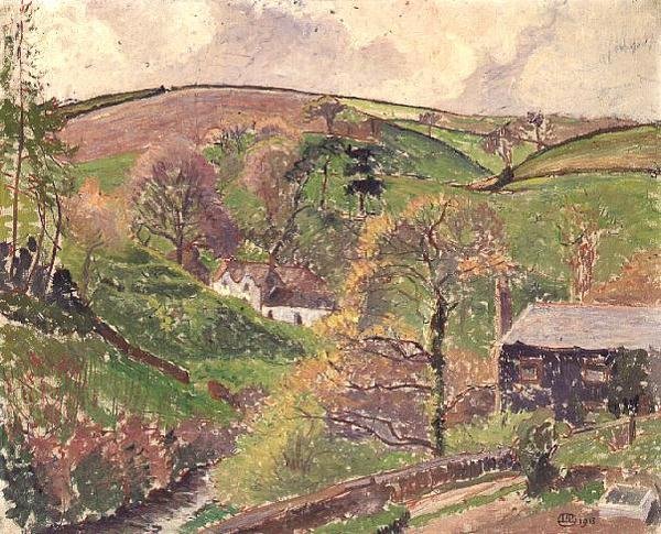 黑池谷 作者 卢西安·皮萨罗（Lucien Pissarro）