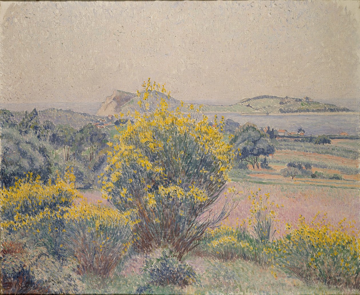 Broom, Le Brusq, 1925年 作者 卢西安·皮萨罗（Lucien Pissarro）