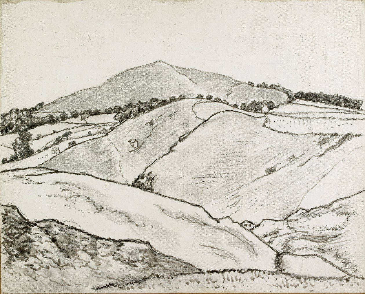 Cefn Bryn, 1933年 作者 卢西安·皮萨罗（Lucien Pissarro）