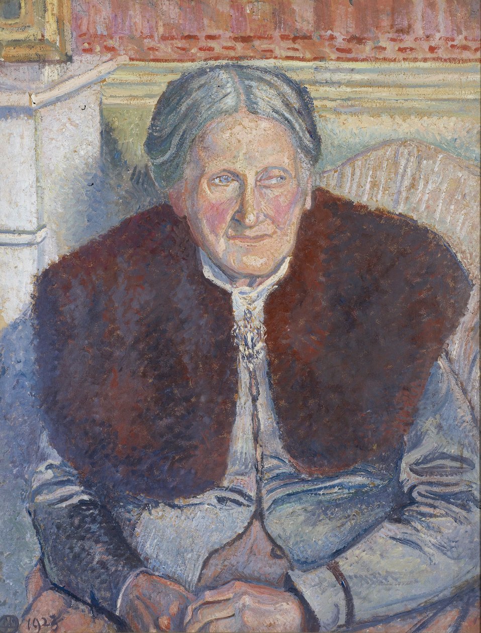 卡米尔-毕沙罗夫人，1923年 作者 卢西安·皮萨罗（Lucien Pissarro）