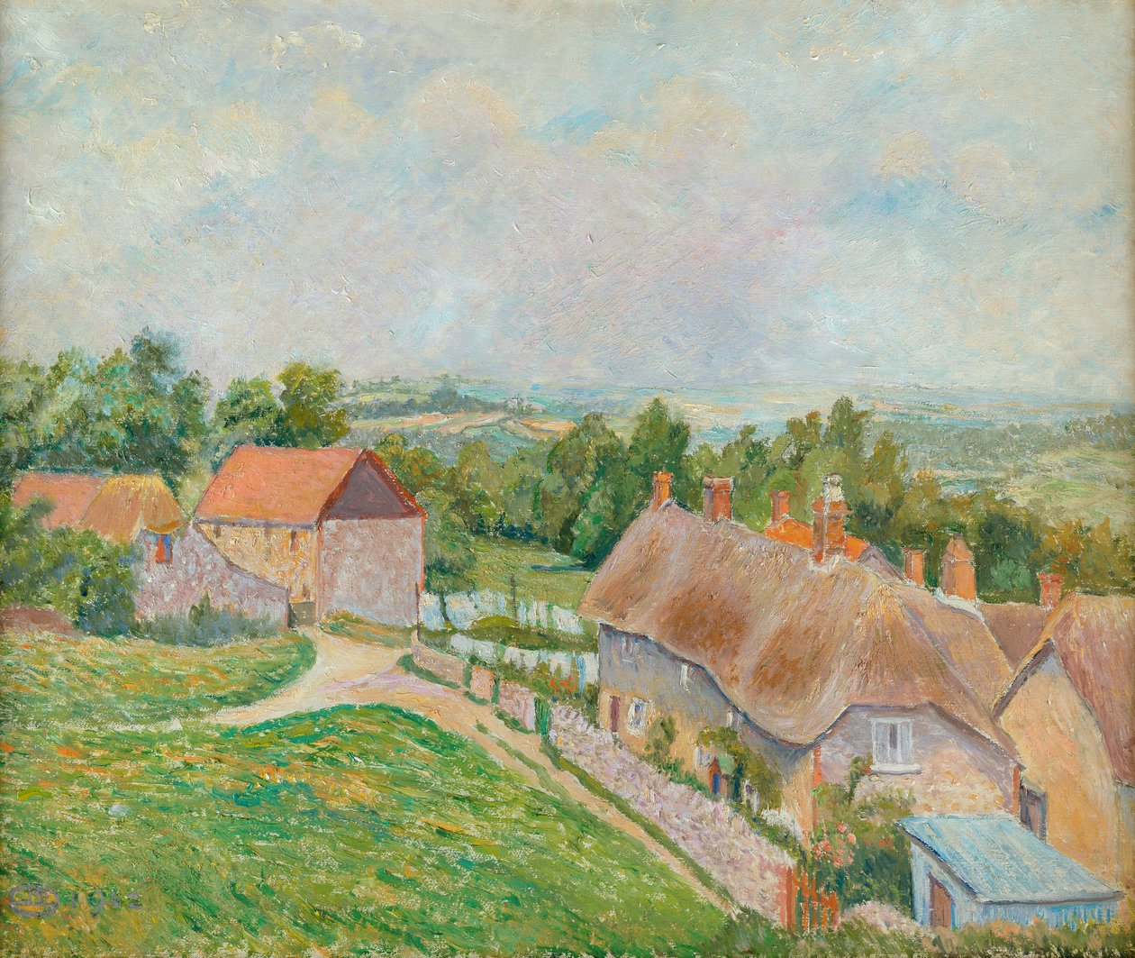 希沃德格林的菲彭斯小屋 作者 卢西安·皮萨罗（Lucien Pissarro）