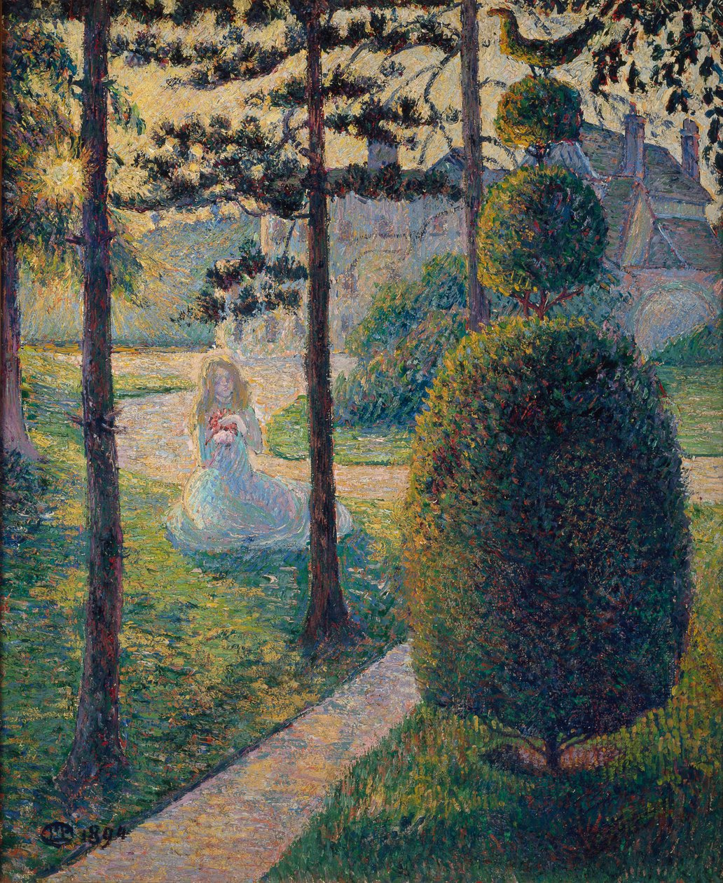 仙女》，1894年 作者 卢西安·皮萨罗（Lucien Pissarro）