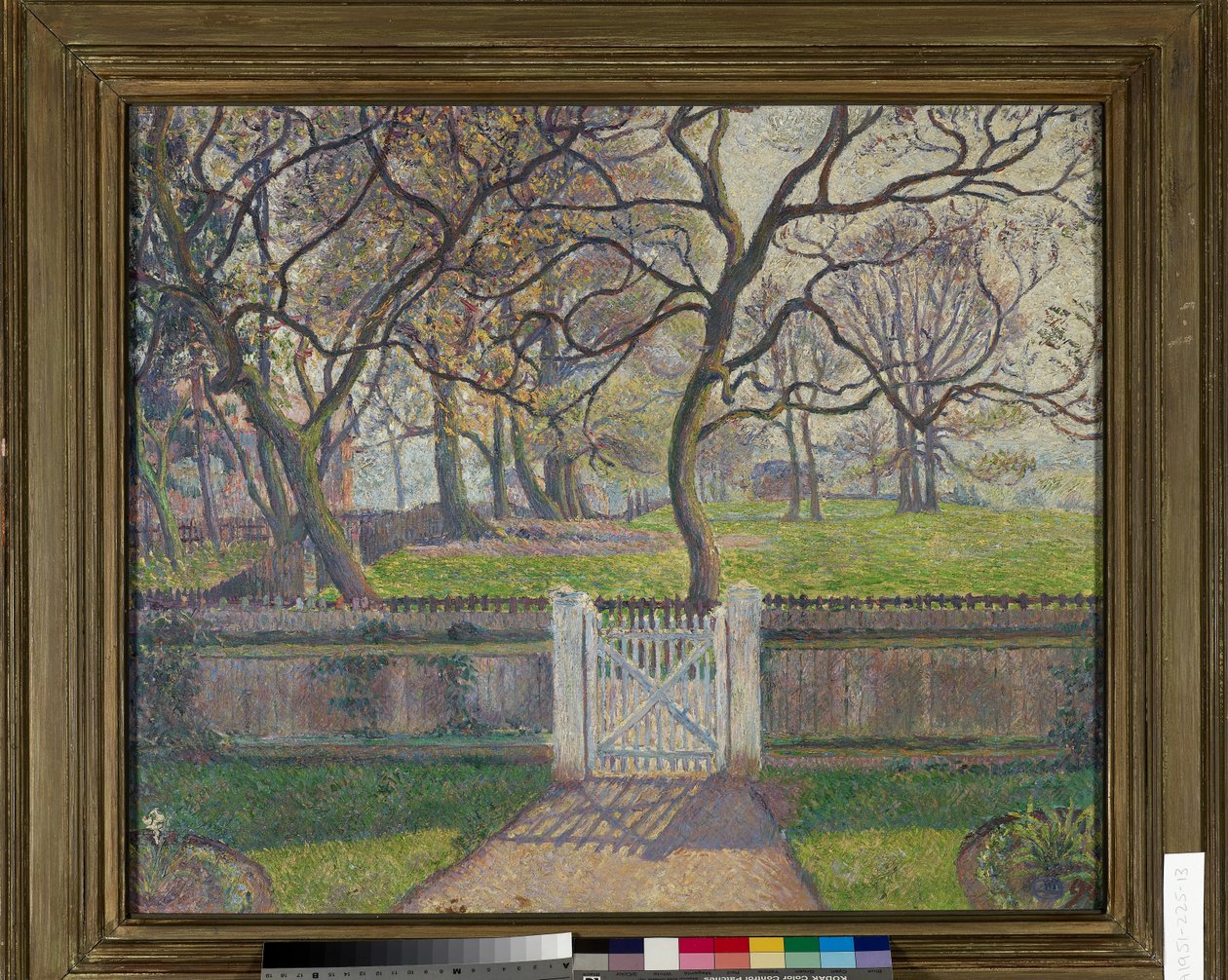 花园之门，艾平 作者 卢西安·皮萨罗（Lucien Pissarro）