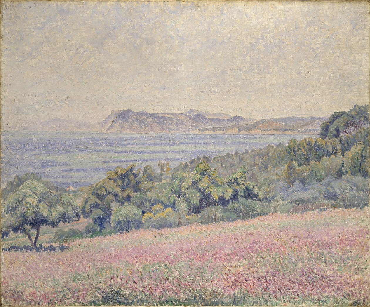 蓟州，Le Brusq，1925年 作者 卢西安·皮萨罗（Lucien Pissarro）