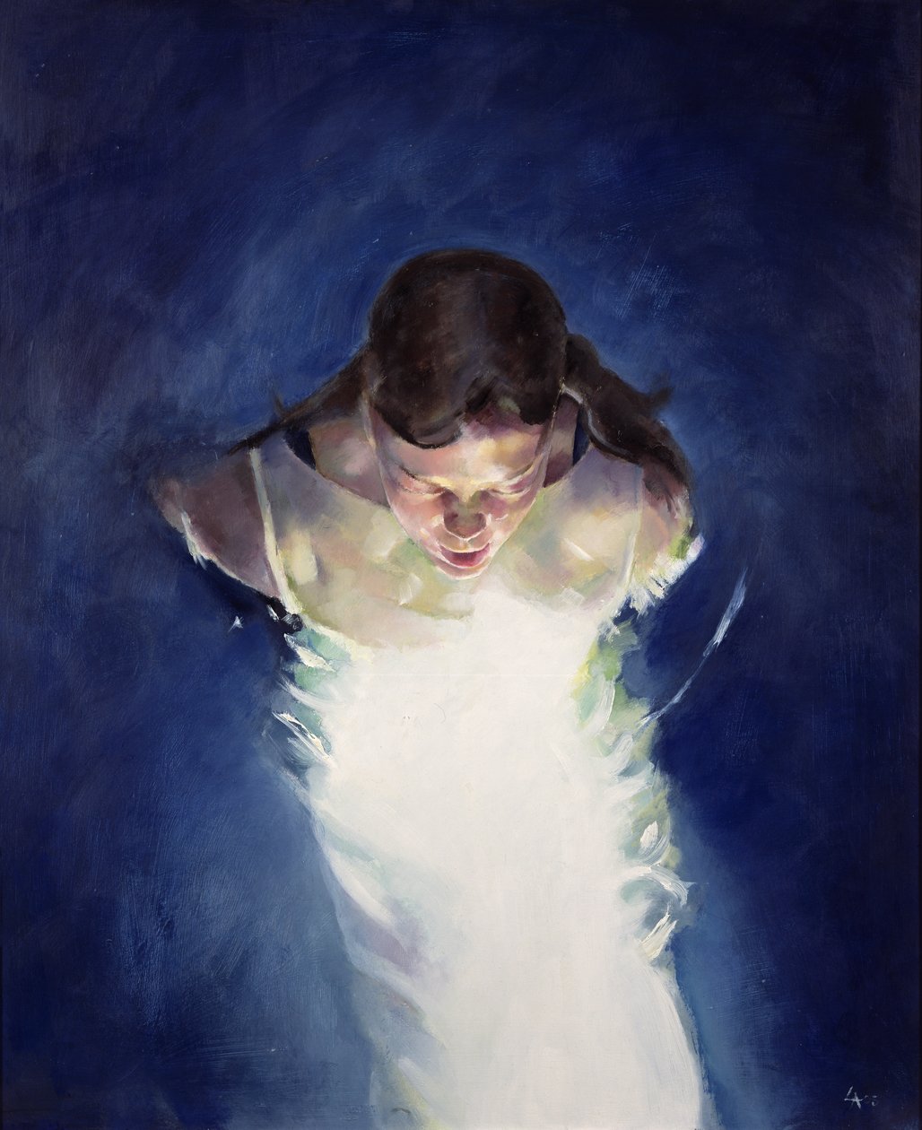 无题》，2004 年（布面油画） 作者 露辛达·阿伦德尔