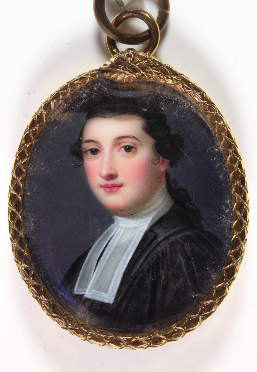 William Henry Cavendish Bentinck (enamel) 作者 露修斯（attr.to）理发师