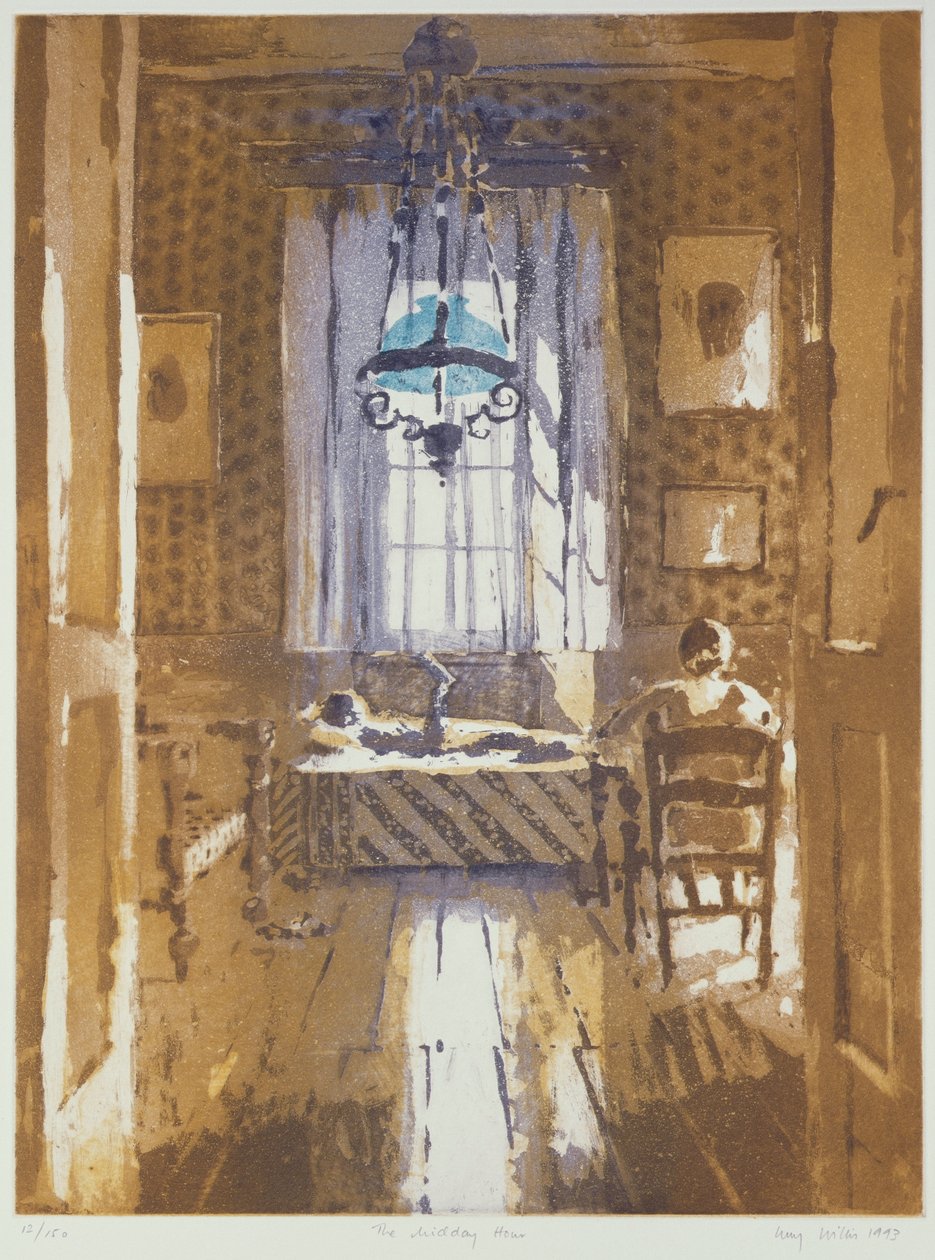 1993年的午间时刻（蚀刻和aquatint） 作者 露西·威利斯