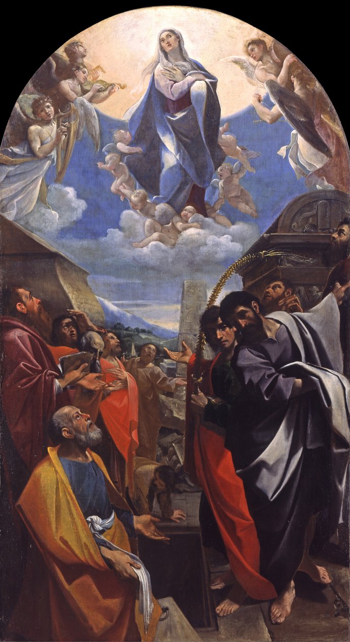 玛丽的假设 作者 卢多维科·卡拉奇（Ludovico Carracci）