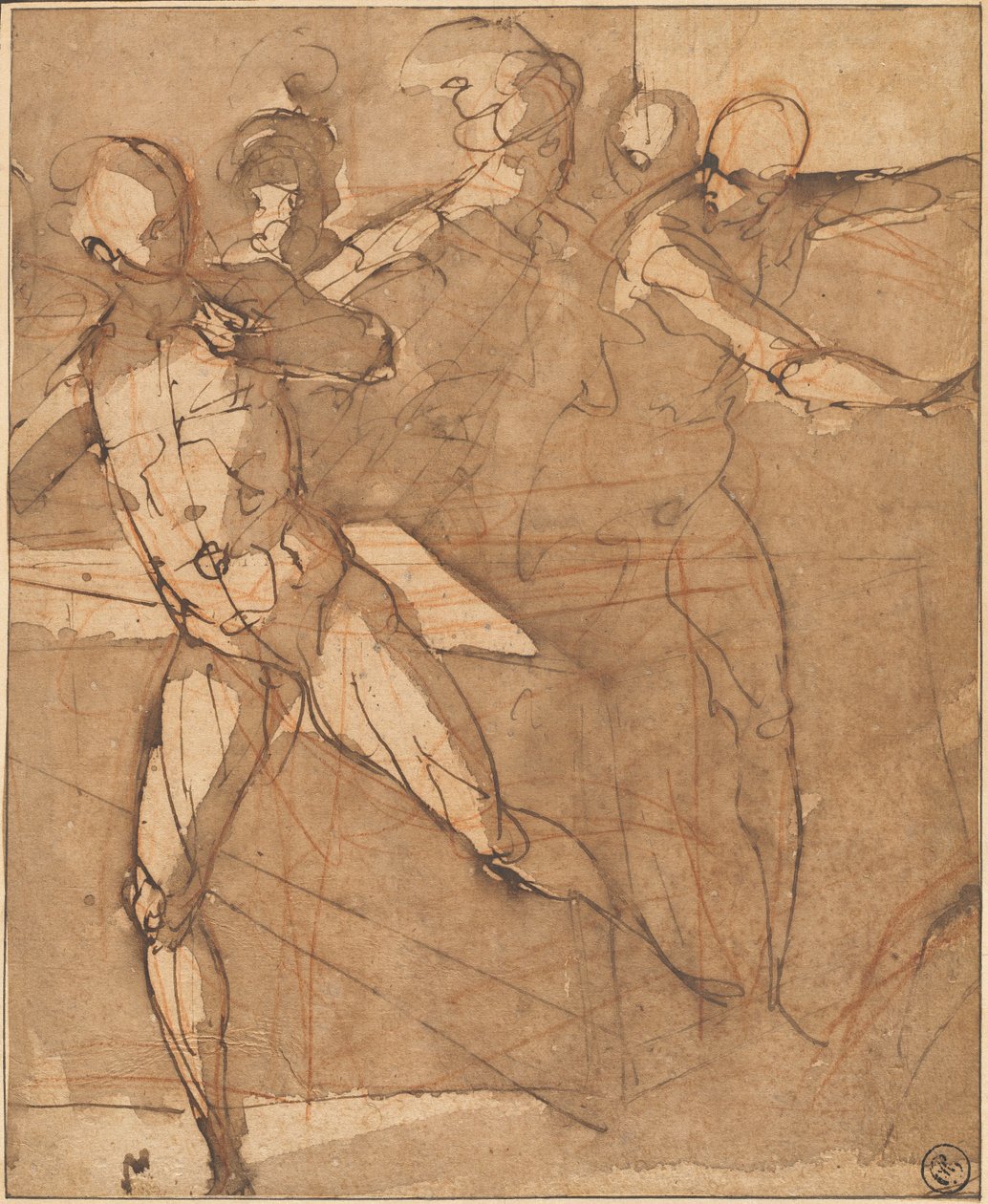 基督将换钱的人赶出圣殿 作者 Ludovico Cardi 叫 Cigoli
