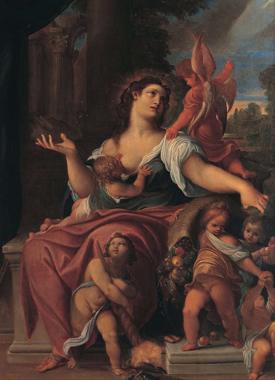 天意的寓言 作者 卢多维科·卡拉奇（Ludovico Carracci）
