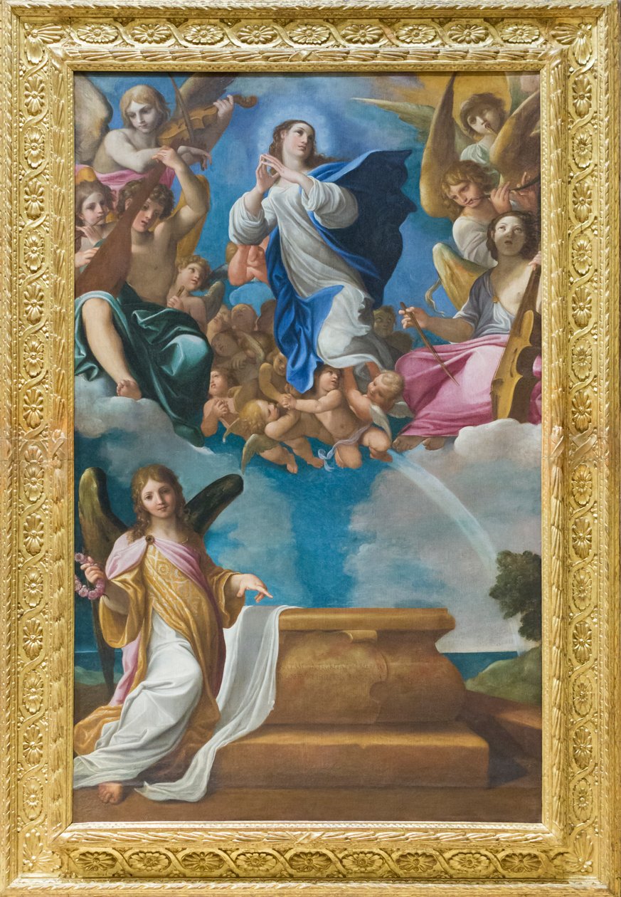 圣母升天 作者 卢多维科·卡拉奇（Ludovico Carracci）