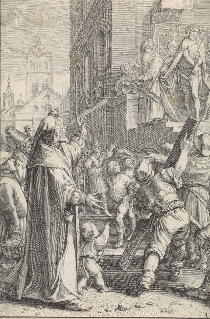 基督示众（Ecce homo）
受难记》（系列名称） 作者 卢多维库斯·西塞拉姆