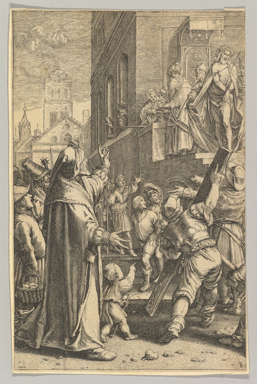 Ecce Homo，选自《基督的激情》，约1623年。 作者 卢多维库斯·西塞拉姆