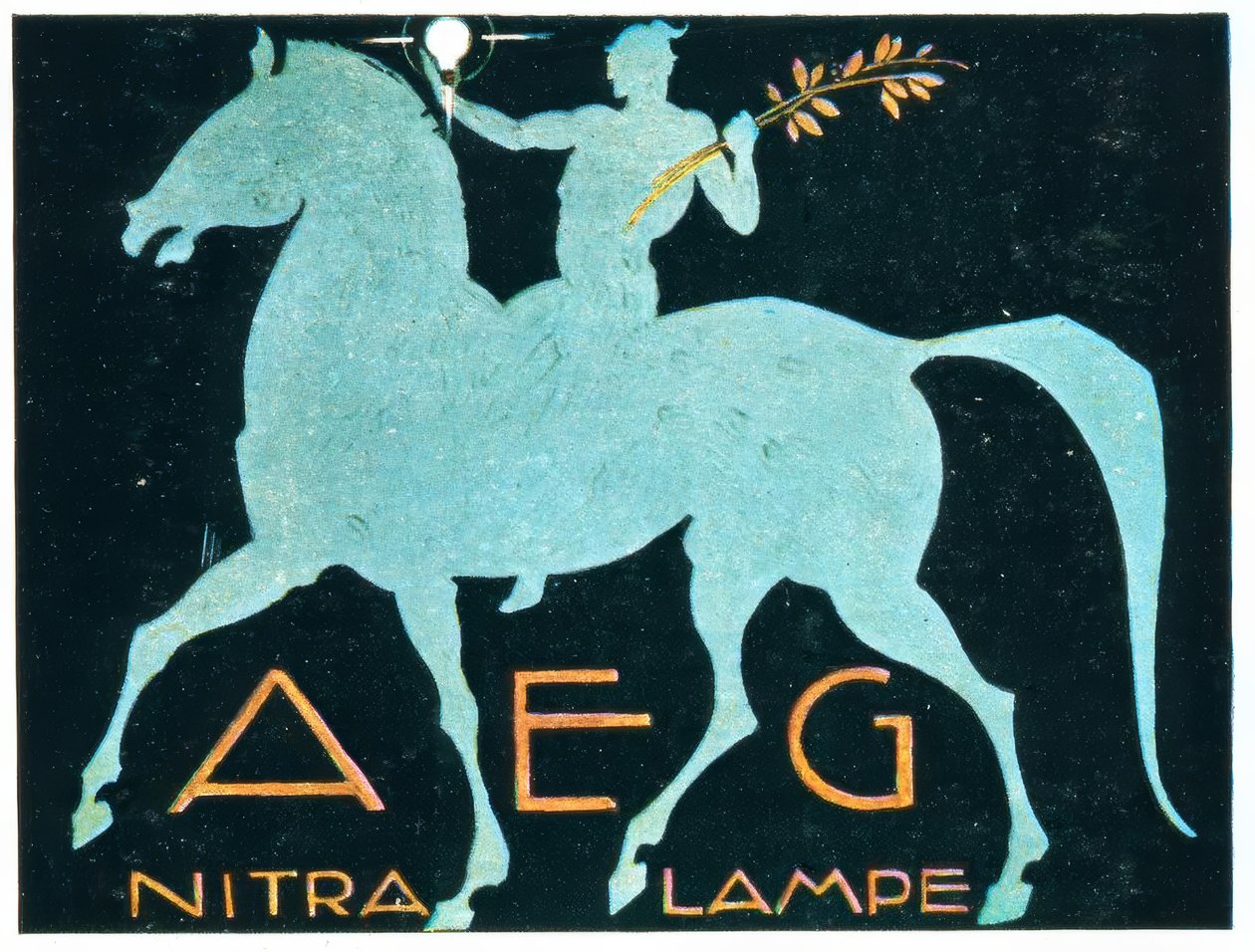 AEG / Nitra lampe 作者 路德维希·霍尔文