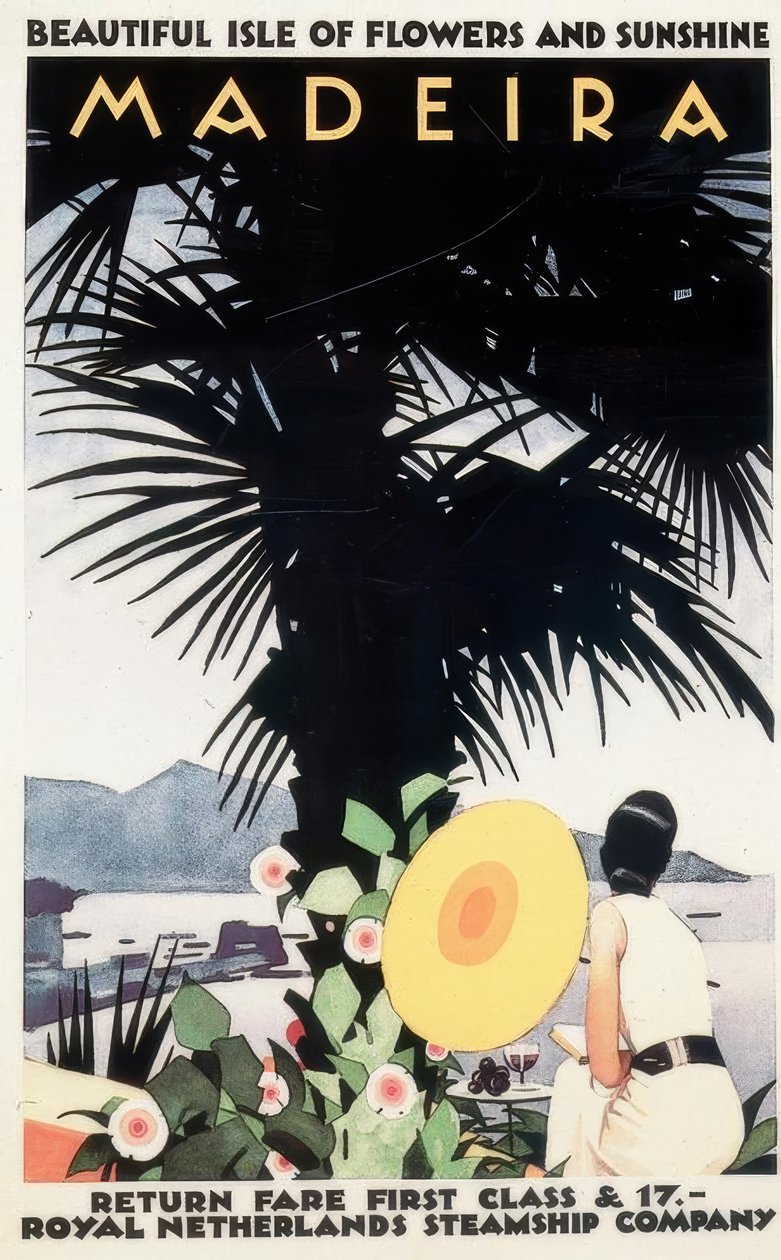 Beautiful Isle of Flowers and Sunshine MADEIRA 作者 路德维希·霍尔文