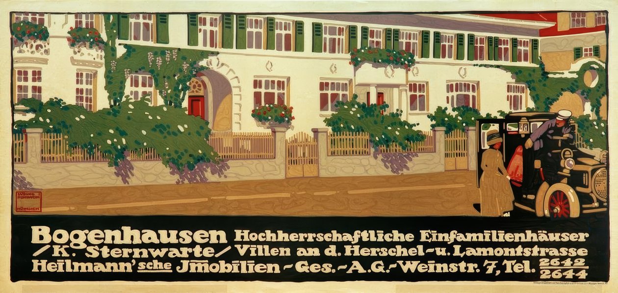 Bogenhausen / Hochherrschaftliche Einfamilienhäuser / K 作者 路德维希·霍尔文