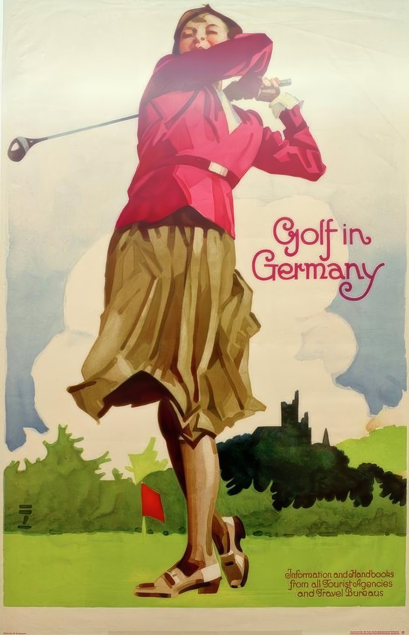 Golf in Germany / Information and Handbooks from all Tourist Agencies and Travel Bureaus 作者 路德维希·霍尔文