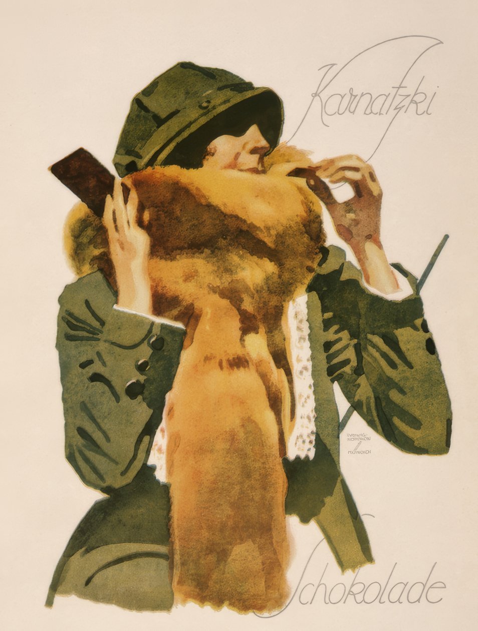 Karnatzki / Schokolade 作者 路德维希·霍尔文