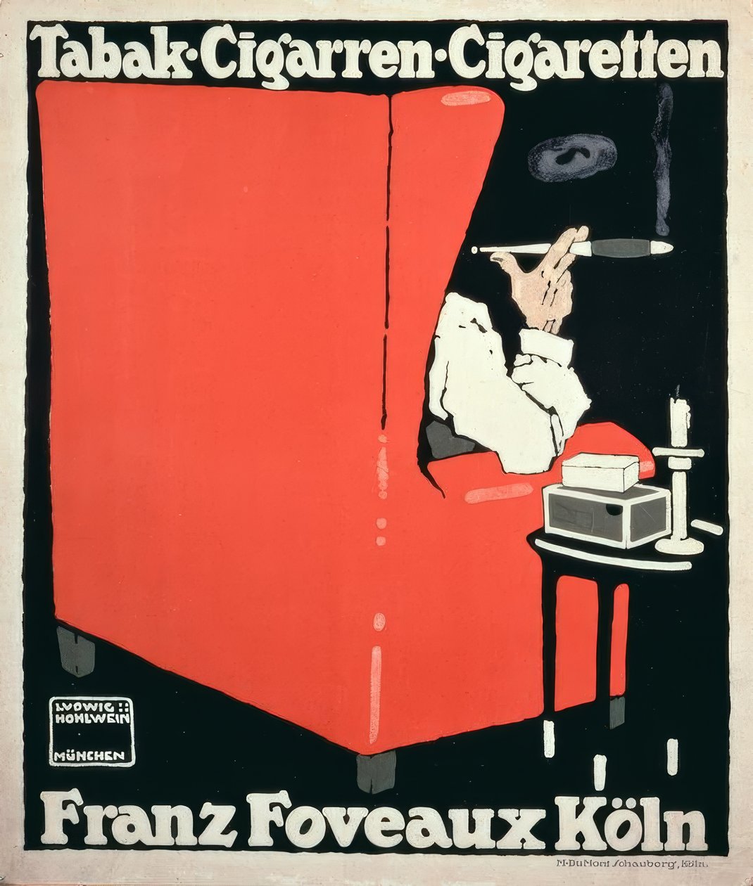 Tabak-Cigarren-Cigaretten Franz Foveaux Köln 作者 路德维希·霍尔文