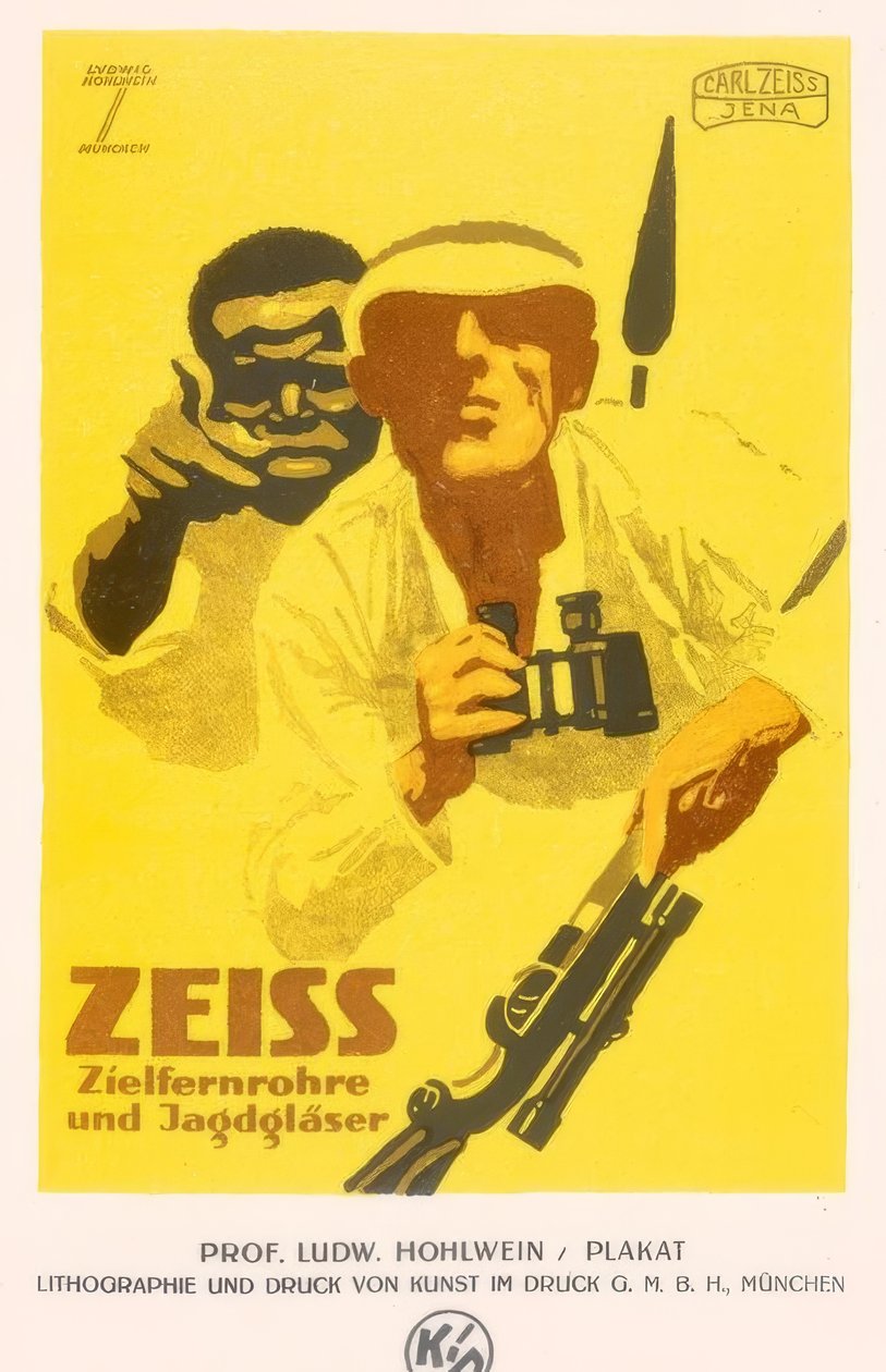 Zeiss Zielfernrohre und Jagdgläser 作者 路德维希·霍尔文