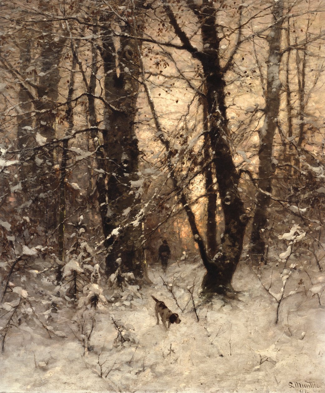 暮光之城，1891年 作者 路德维希·芒特（Ludwig Munthe）